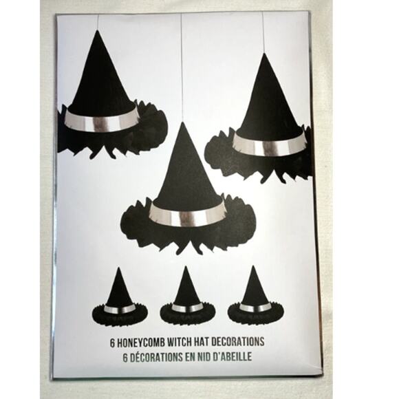 Meri Meri Witch Hat Halloween Party Set – Lot of 2 (NEW) - Picture 2 of 6